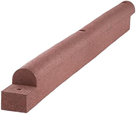 Playsafer 4' Flexible Interlocking Rubber Edging for Playgrounds (20 Pack, Terra Cotta)