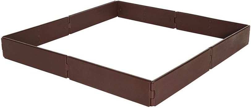 The Lakeside Collection Raised Garden Bed with 8 Adjustable Panels