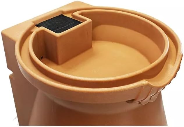 65-Gallon Urn Rain Wizard Decorative Barrel (Terracotta, 2 Pack)