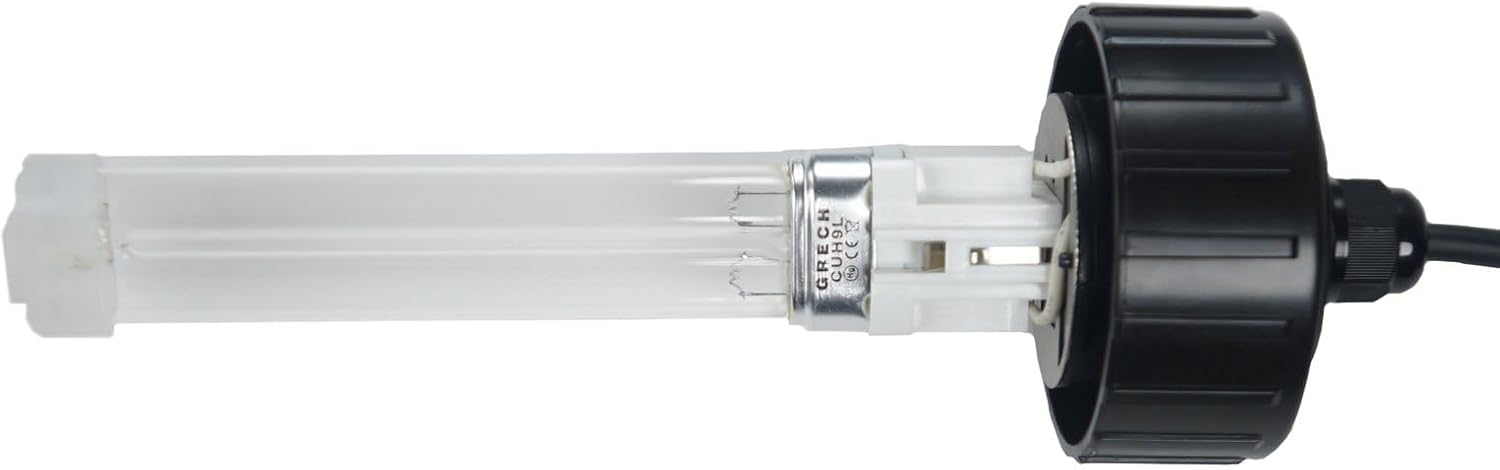 9W Non-Submersible UV Ultraviolet 11" Light Clarifier Lamp Filter for Aquarium Koi Pond Fish Tank