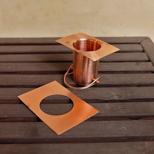 Nutshell Stores Origami Rain Chain - Copper - 19 Feet