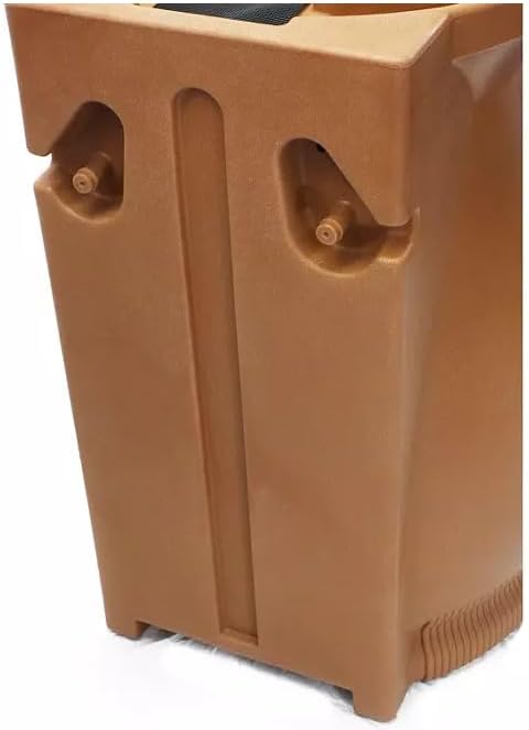 65-Gallon Urn Rain Wizard Decorative Barrel (Terracotta, 1 Pack)