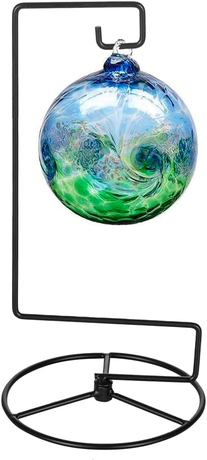 Ornament Display Stand Air Plant Stand Iron Hanging Stand Flower Pot Stand Rack Holder for Hanging Glass Globe Witch Ball Terrarium Christmas Ornament