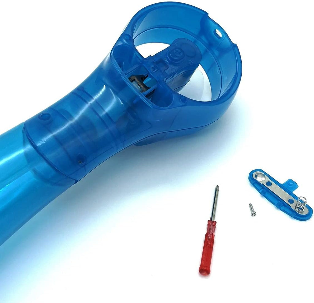 Water Misting Fans Portable Personal Handheld Spray Fan Cooling Outdoor Cooler, Pack of 3 (Blue/Green/Pink)