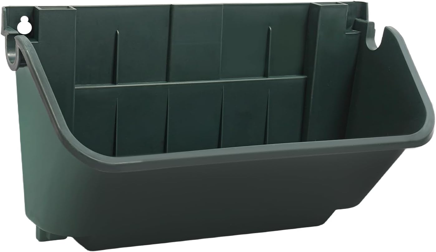 18 Pack Self Watering Wall Mounted Planter, Indoor and Outdoor Vertical Planter Wall Mounted Planter for Patio Outdoor Decor with Drainage Holes, Vertical Garden Planters for Indoor Plants- Army Green