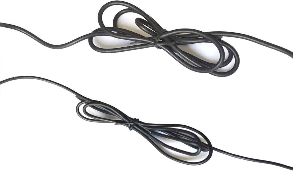 1000 pcs 10 inch Black Cable Twist Ties Plastic Twist Ties with Rugged Metal Innercores Reusable Fastening Cable Cord Wire Ties