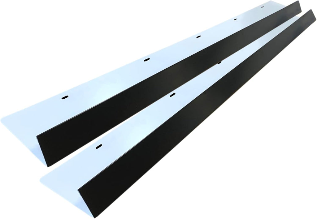 Eagle 1-26 Gauge 5 Foot Rain Diverter - Nails and Instructions Included (Mill Finish Aluminum, Copper, Galvanized, Stainless Steel & More) (2, Black)