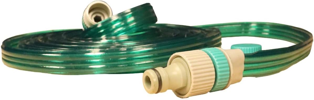 TentandTable PVC Plastic Water Misting Hose | 20-Foot Long | for Inflatable Water Slide Bounce Houses