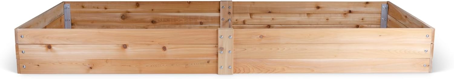 Infinite Cedar Select Cedar Raised Garden Bed (4' x 8' x 10.5" H)