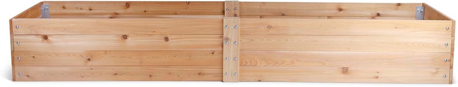 Infinite Cedar Select Cedar Raised Garden Bed (2' x 8' x 14" H)