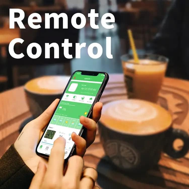 Netro Spark Smart Sprinkler Controller, WiFi, Weather Aware, Remote Access, Compatible with Alexa (8 Zone)