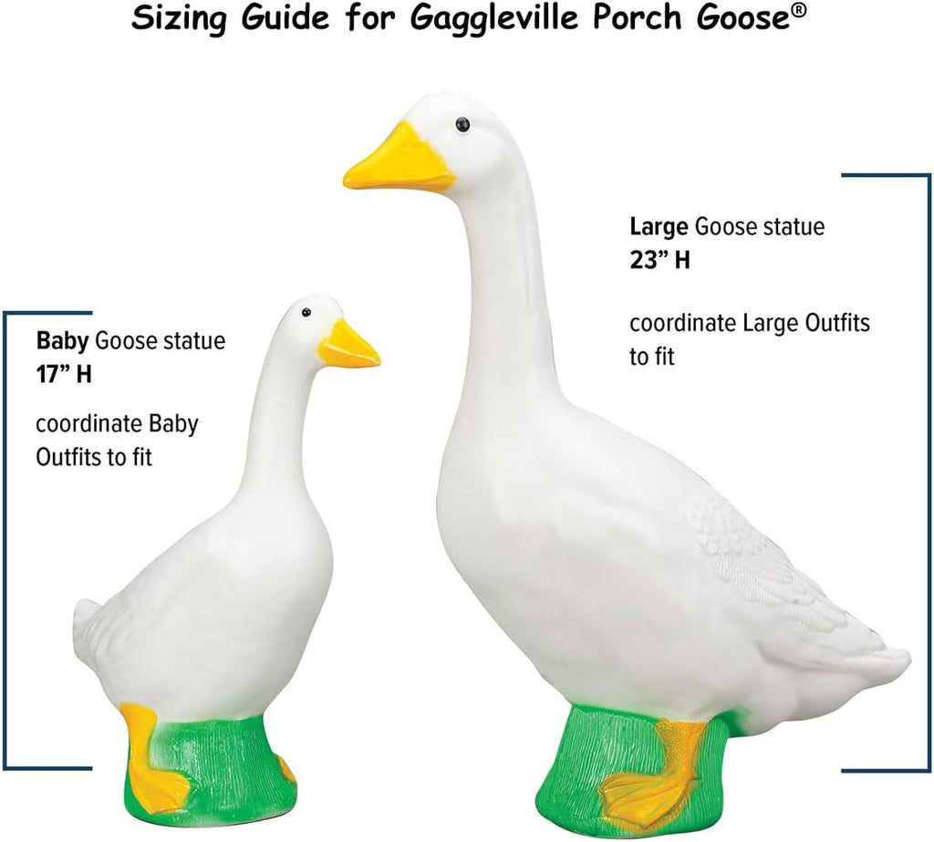 Fox Valley Traders Gaggleville Porch Goose™ Baby 17" H Statue
