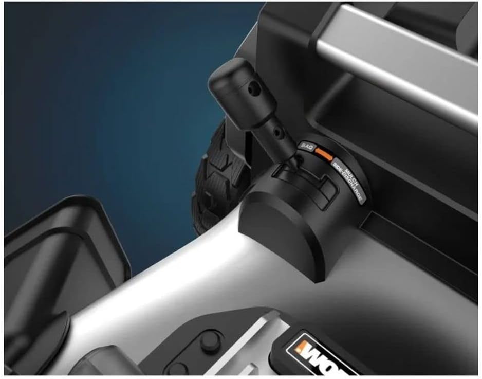 Worx 40V Cordless Lawn Mower, Electric Mower with Brushless Motor, 3-in-1 Self-Propelled Lawn Mower WG753-2 Batteries & Charger Included