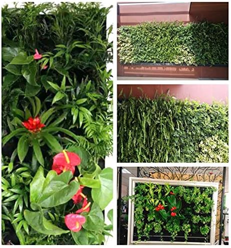 ZOENHOU 2 Pack Total 36 Roomy Pockets Vertical Garden Planter, Wall-Hanging Flower Pot Bags, Felt Wall Mount Balcony Planter Pouch for Herbs, Succulent, Flowers and Vegetables