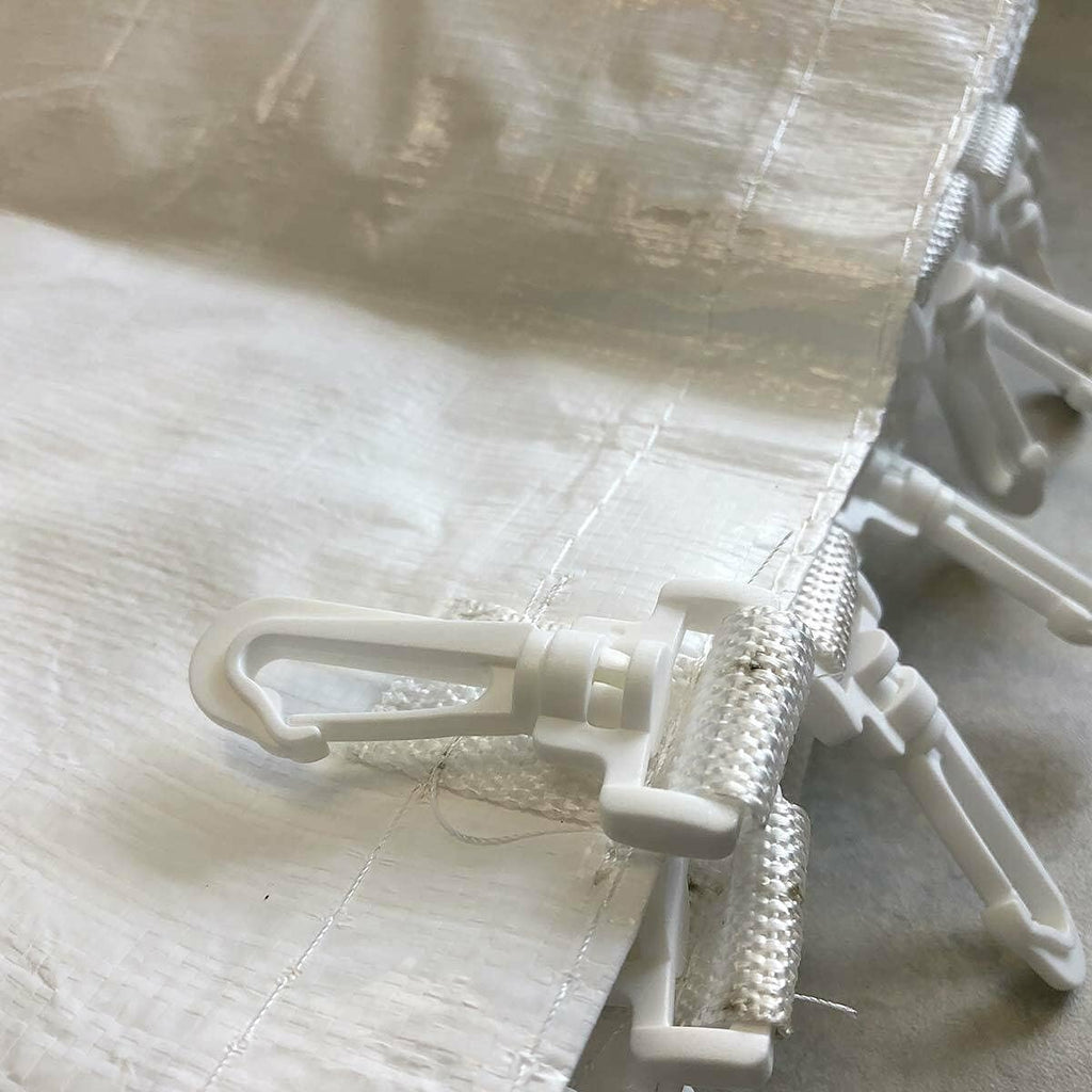 10' x 10' Economy Sidewall Kit for Canopy Tent, Complete Set of (4) White 10' Side Walls for 7' Foot Height Party Frame and Outdoor Canopy Pole Tents, Tent Not Included