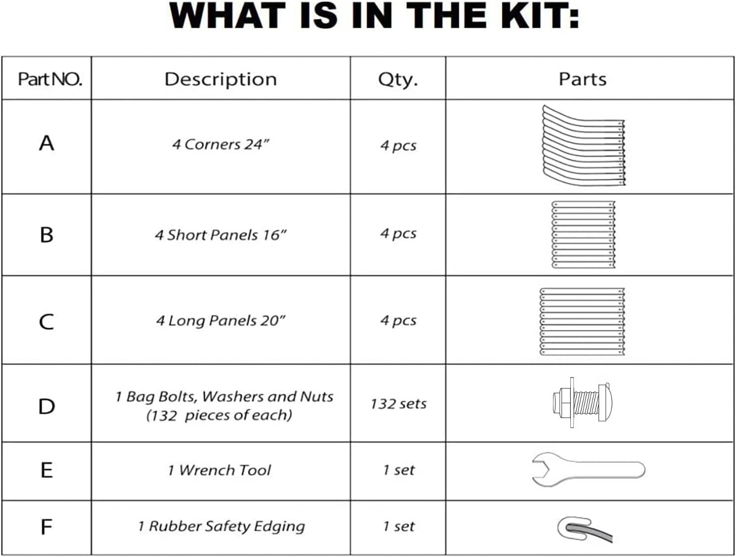 Olle Galvanized Raised Garden Bed Outdoor 32" Tall 12 in 1 Metal Raised Garden Planter Raised Bed for Growing Flowers Herbs Vegetables Bed Raised, Midnight Grey 32" Tall