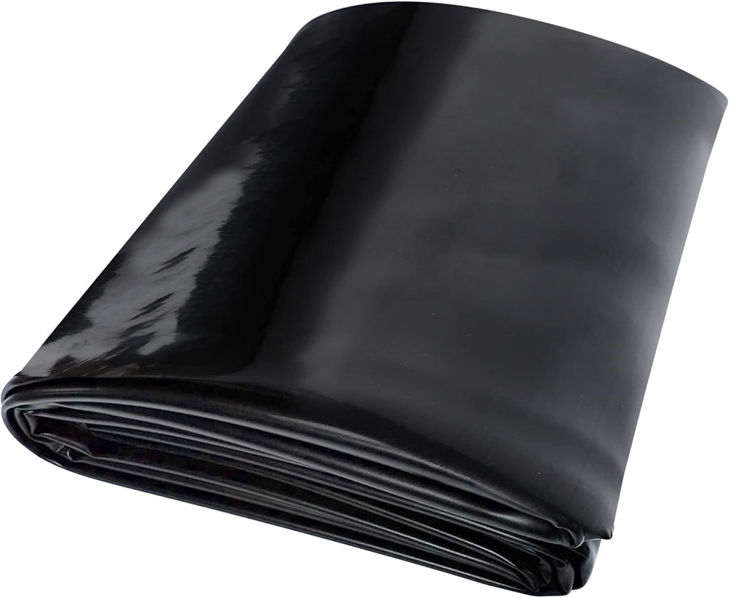 7 x 10 FT Pond Liner, 20 Mil Fish Pond HDPE Liner, Pond Liners for Outdoor Ponds, Koi Ponds, Garden Fountain, Waterfall