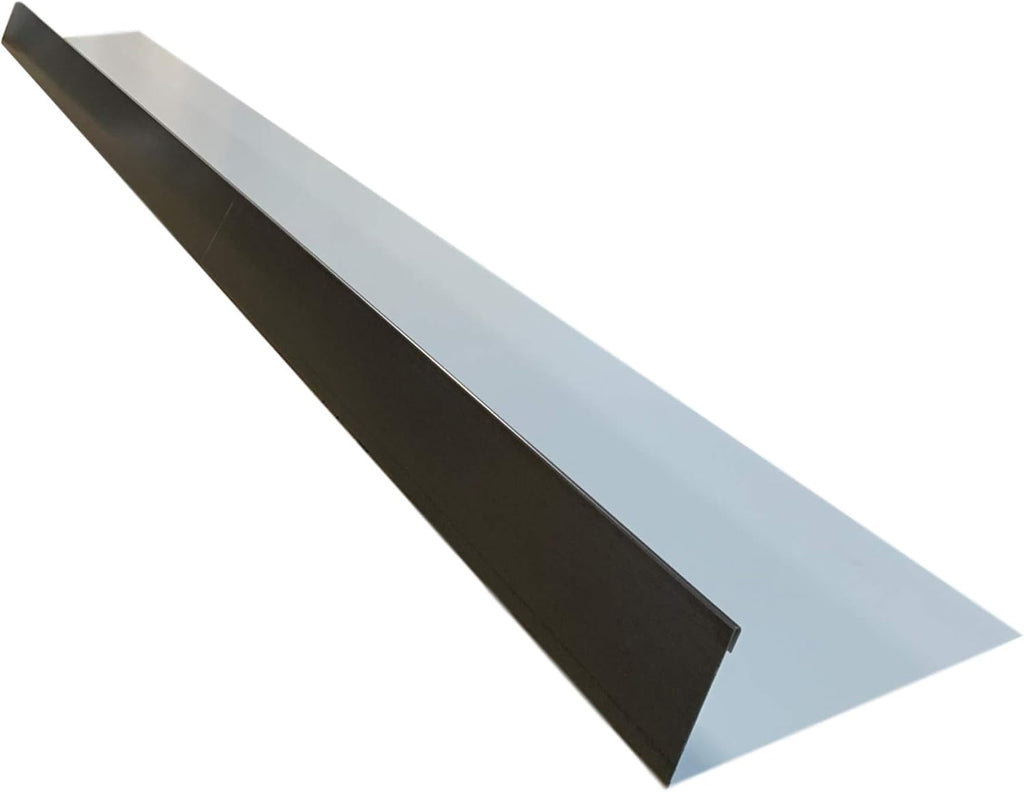 Eagle 1-26 Gauge 5 Foot Rain Diverter - Nails and Instructions Included (Mill Finish Aluminum, Copper, Galvanized, Stainless Steel & More) (3, Bronze)