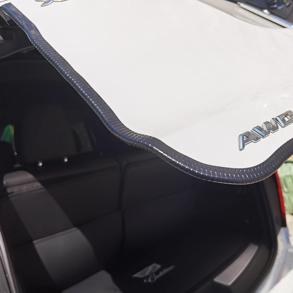 Edge Trim Black U-Channel Rubber Trim Edge with Metal 1/2" X 3/8" - Fit Gap 3/64" to1/4 Car Door Edge Sealing Strip, PVC Weather Stripping with Steel, Metal Edge Protector, 32FT