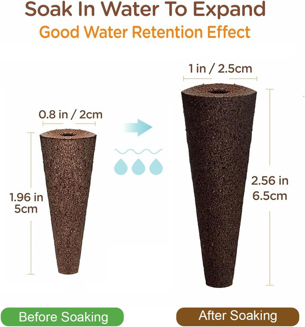 50 Piece Hydroponic Pods Kit: Grow Anything with 50 Grow Sponges, Easy to Use for Indoor for Hydroponic Indoor Garden System, 50 Grow Sponges, 1pc Tweezer