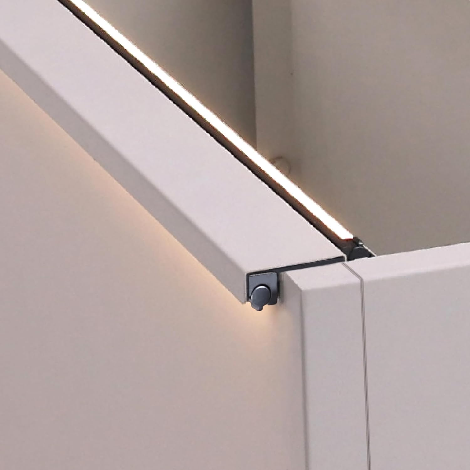 GSK White LED Metal Planter Boxes Magnetic LED Lighting Strips × 2 Galvanized Extra Large Tall Raised Garden Bed Trough Durable Indoor Outdoor Flower Divider Shelf Versatile Plant Stand Space Divider