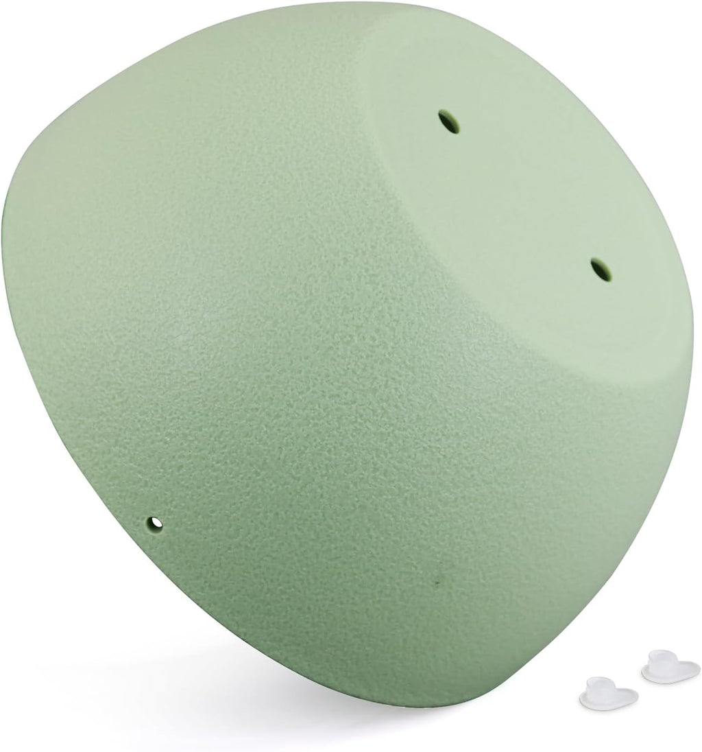 10 inch Hanging Planters Plant Pots for Indoor Outdoor Plants, 2 Pack Hanging Flower Pots with Drainage Holes and Chain for Garden Porch, Plastic Hanging Baskets for House Plants, Green