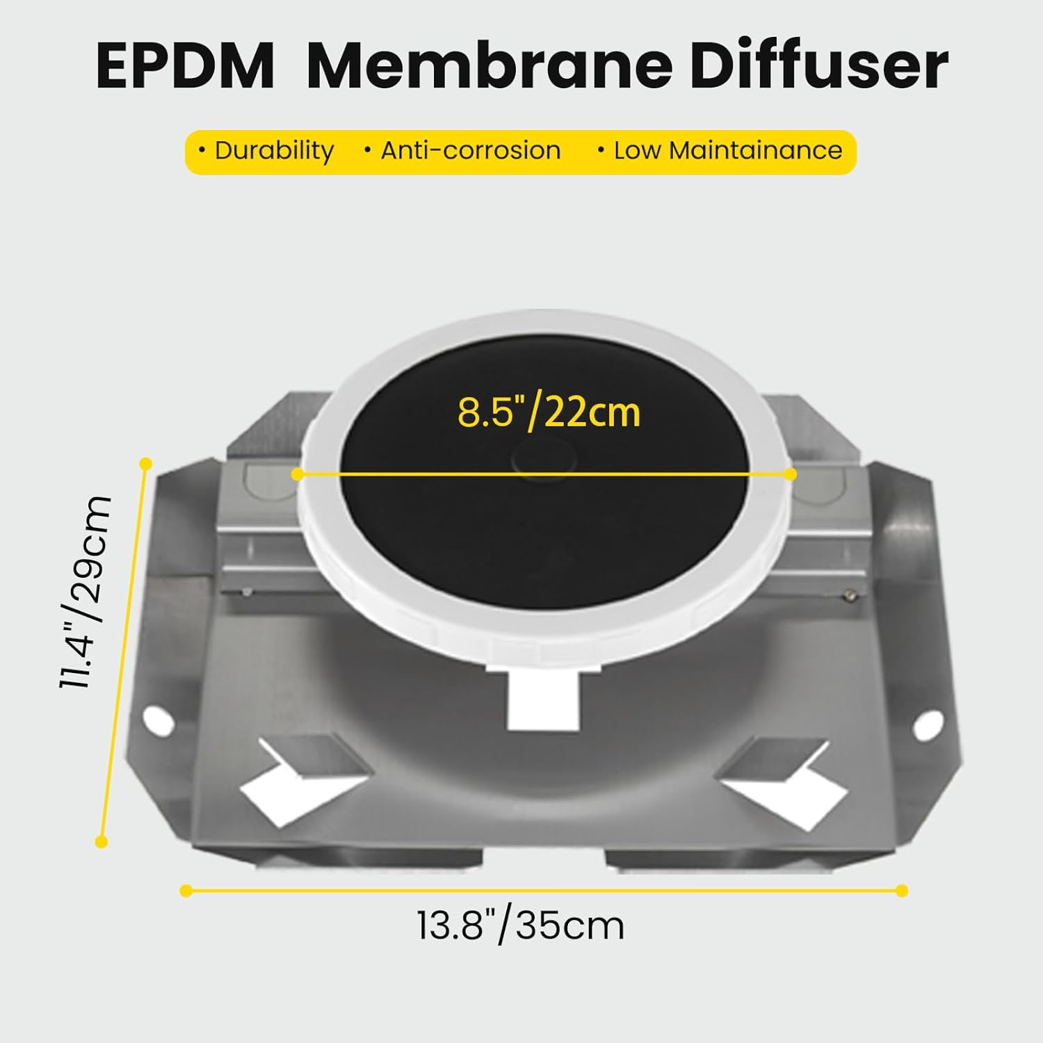 Pond Aerator, 5.2 CFM for Pond and Lakes Up to 3 Acres, 3/4 HP Compressor + 200 Feet Air Hoses + 2 Diffusers + Timer, Aeration Pumps Kit for Deep Water Oxygen Circulation