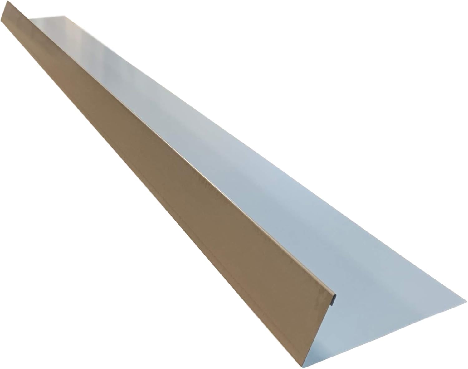 Eagle 1-26 Gauge 5 Foot Rain Diverter - Nails and Instructions Included (Mill Finish Aluminum, Copper, Galvanized, Stainless Steel & More) (3, Sahara Tan)