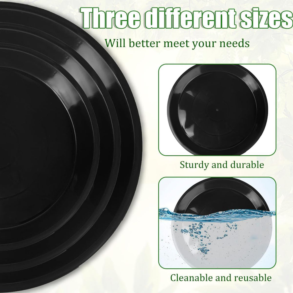 Reusable Mold Tray for Stepping Stone 3 Size Soft PlasticCement Molds for Concrete and Stained Glass Round
