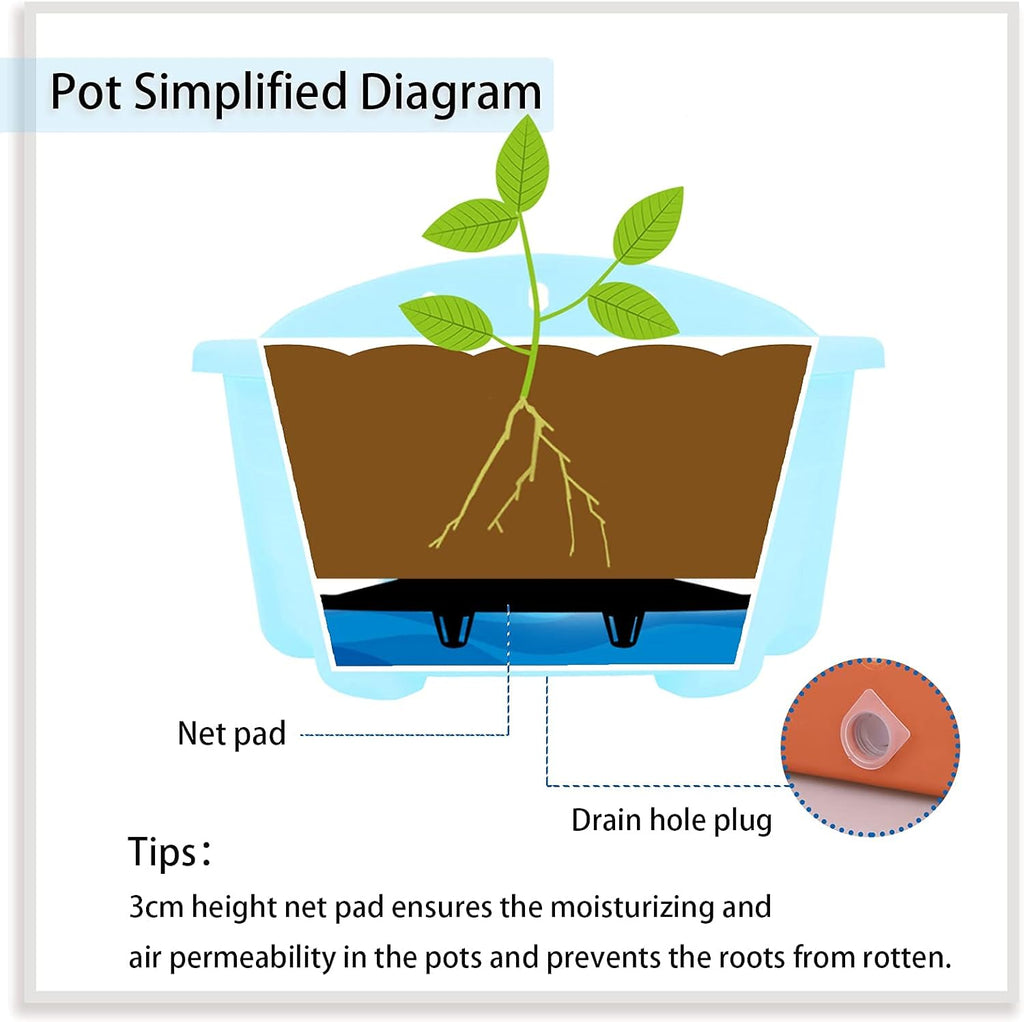 summer flower 3 Pack 9.84” Wall Hanging Planters, Railing Hanging Planters for Fence Balcony Garden Outdoor Decor, Plastic Flower Pot for Window Plant Holder (Terracotta Red)