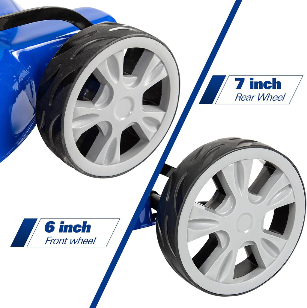 BILT HARD 20'' Push Gas Lawn Mower, 144cc 4-Cycle OHV Engine Walk Behind Lawnmower, Side Discharge with 8-Position Adjustable Cutting Heights for Lawn, Yard and Garden