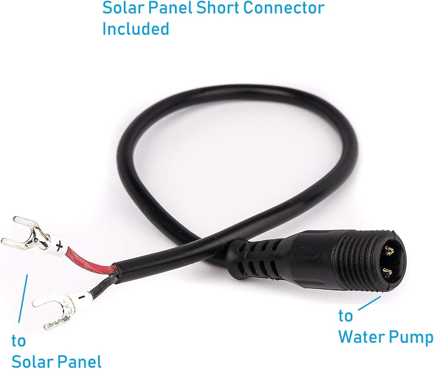 12V-24V DC Brushless Submersible Water Pump 196 GPH for Solar Fountain Hydroponics and Aquaponics