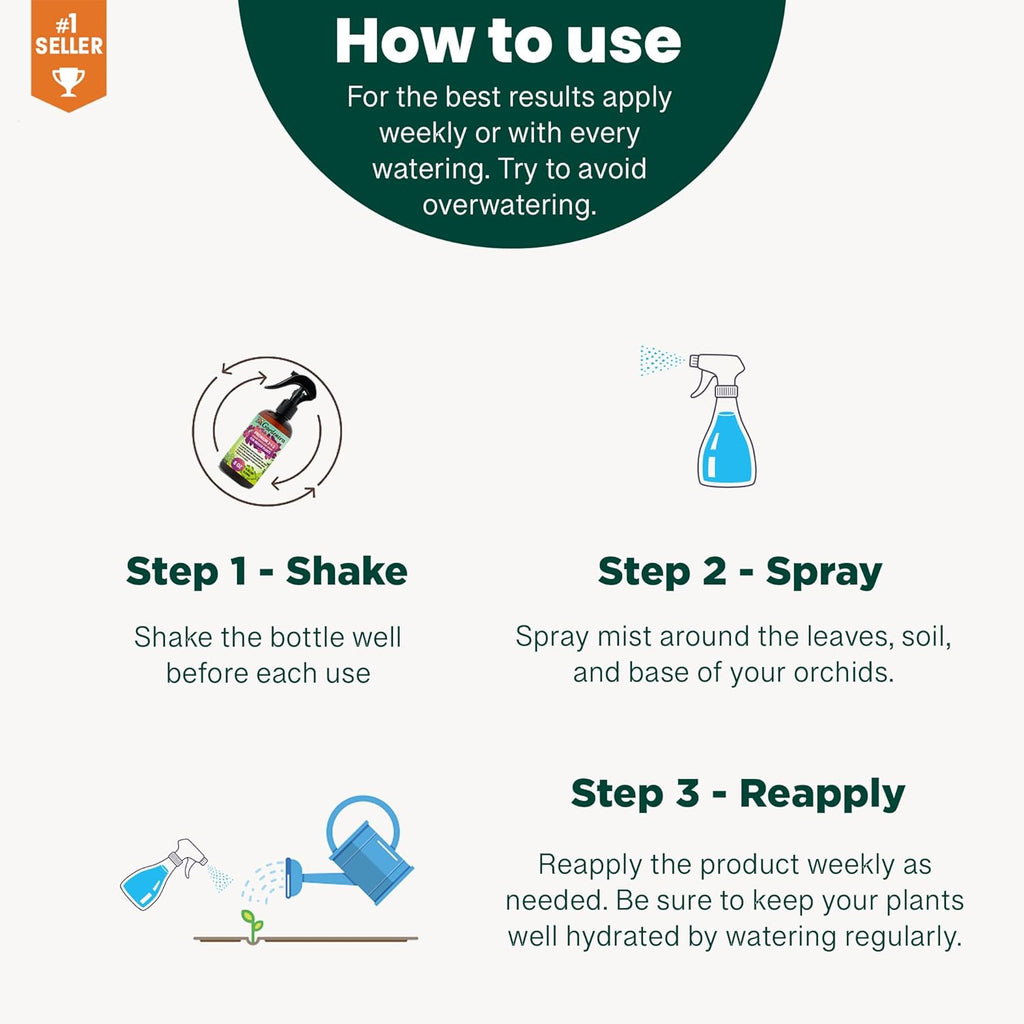 Professional Olive Tree Spray Fertilizer Mist for Home Gardening | 3-1-2 Gentle Blend Mist for Healthy Leaves & Growth | Essential Nutrients for Olive Trees - 8oz