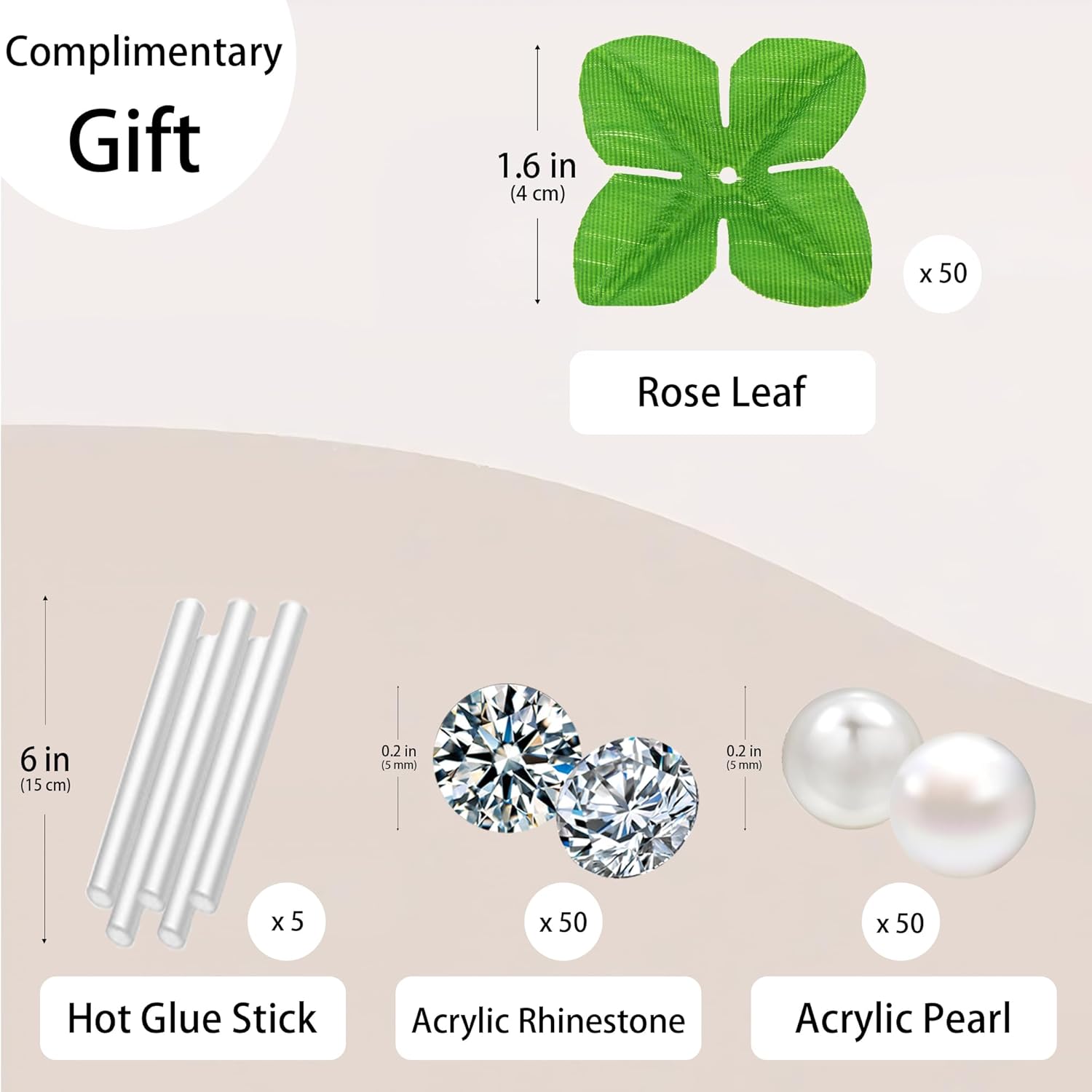 500 Pcs 1.4 Inch Mini Artificial Flowers Head Bulk 5 in 1 Set Faux Foam Fake Small Rose Tiny Baby Flores Bouquet Cake Gift Home Decoration DIY Craft (White)