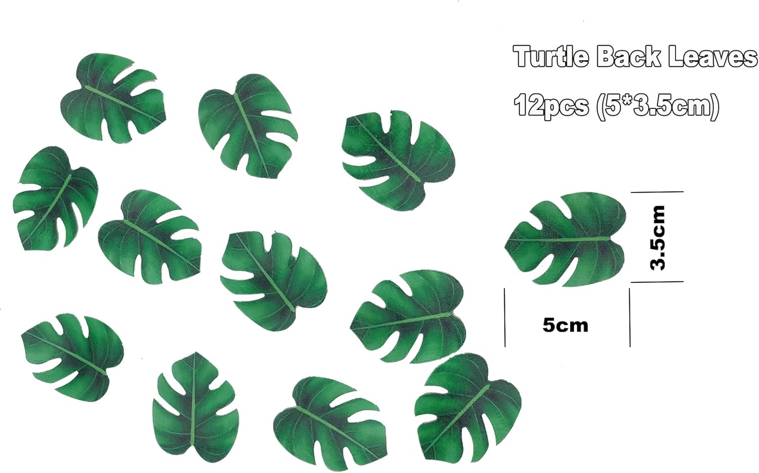 90pcs Edible Butterfly, Flowers and Turtle Back Leaves Cake Topper Cupcake Toppers Wedding Themed Party Birthday Cake Decoration Mixed Size & Colour(Tasteless)
