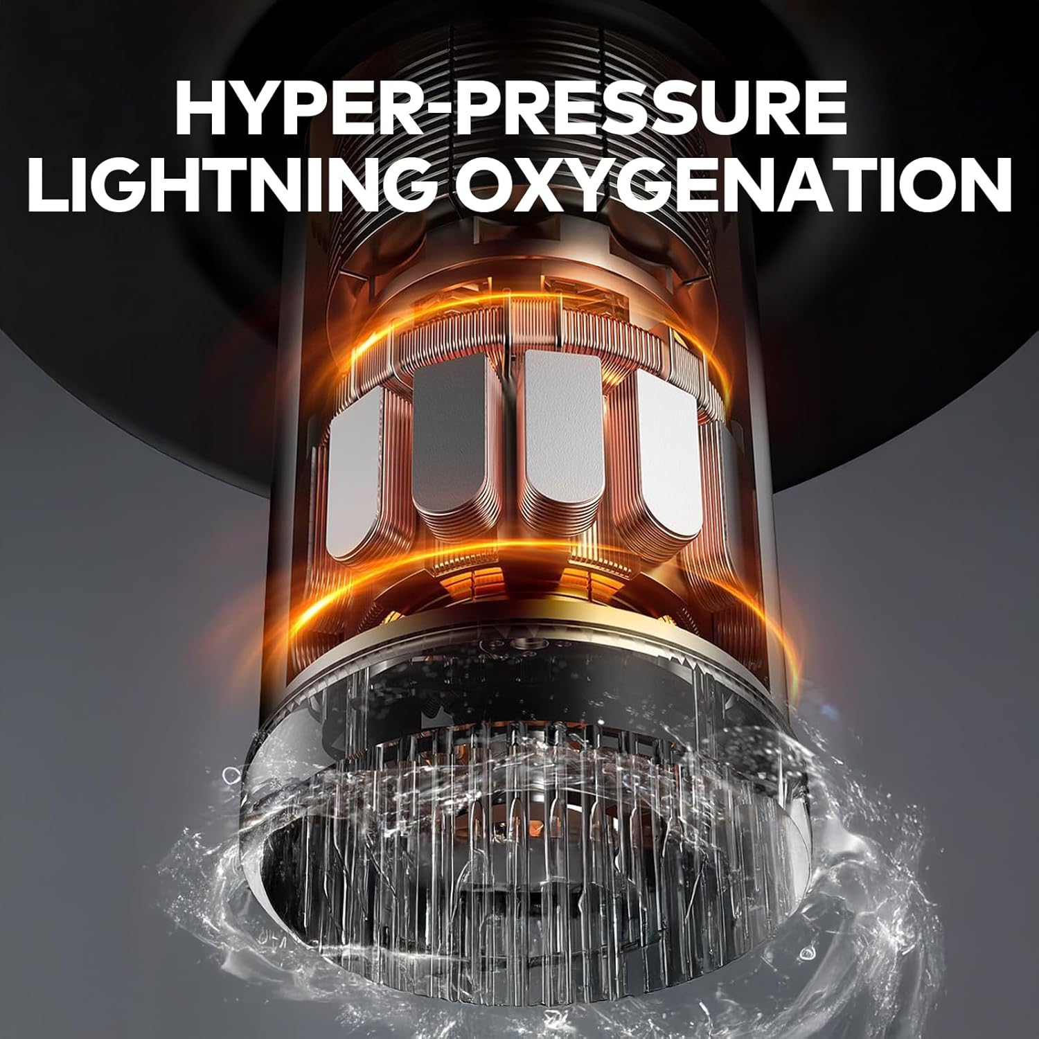 Pond Fountain Aerator, 1HP 10000 GPH Floating Fountain Pump with Timer & 100FT Cord, Stainless Steel Pond Jet System for Large Outdoor Ponds & Lakes