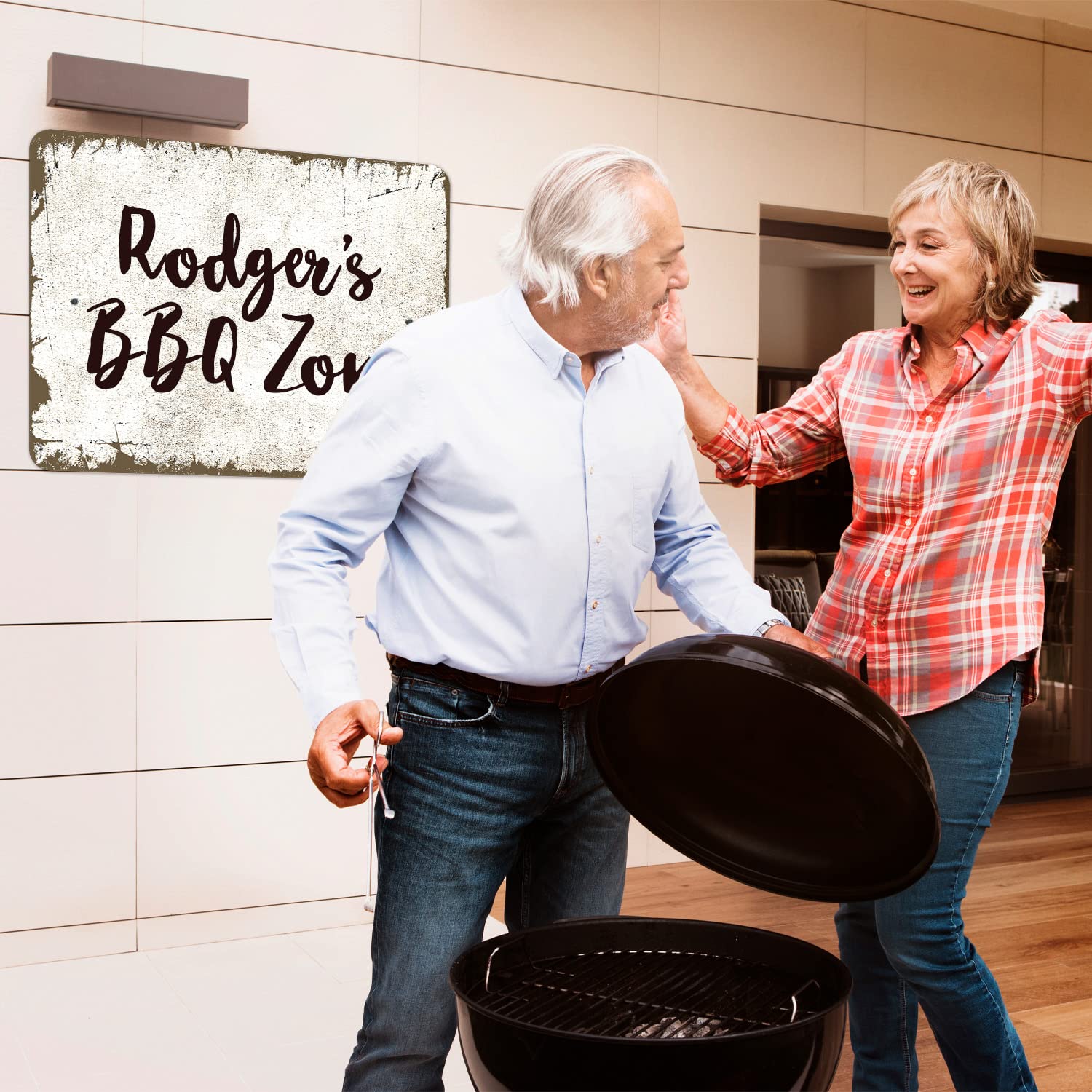 Rustic Custom Sign, Personalized Metal Signs, Gift for Him Men Dad, Man Cave, Indoor and Outdoor Use, Made in The USA