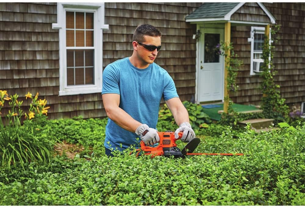BLACK+DECKER Electric Hedge Trimmer, 16-Inch (BEHT100)