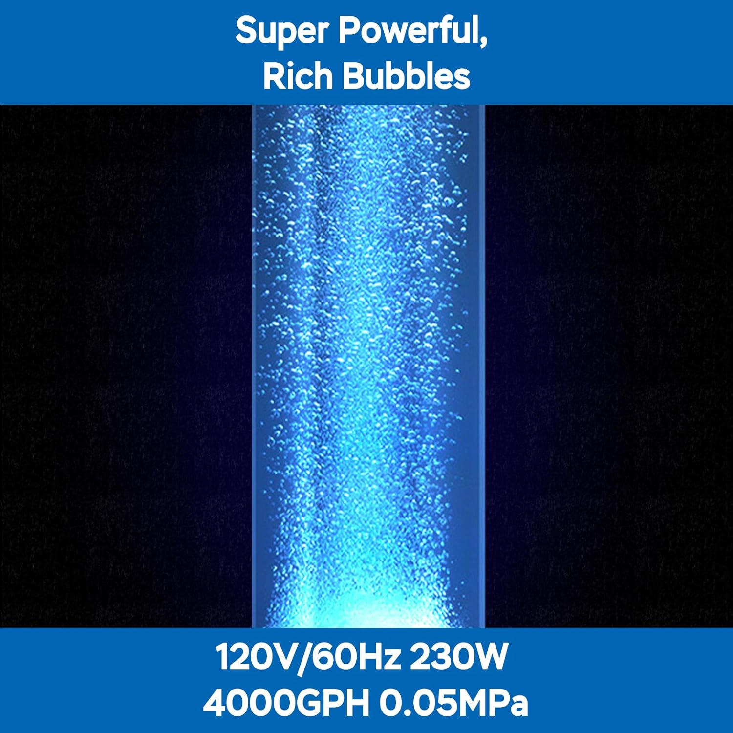 AquaMiracle Linear Air Pump ZP-40/ZP-60/ZP-100/ZP-200 for Pond Aeration, 635/950/1600/4000GPH Septic Air Pump Pond Aerators for Outdoor Ponds, Waste Treatment, Aquarium, Fish Farm, Seafood Restaurant