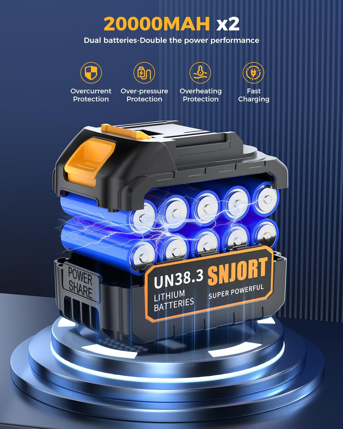 Leaf Blower Cordless with Battery and Charger,500,000 RPM,Extended Nozzle,Lightweight Handheld Design,Blower for Patio Cleaning,car Blowing Water,Blowing Leaves and Dust