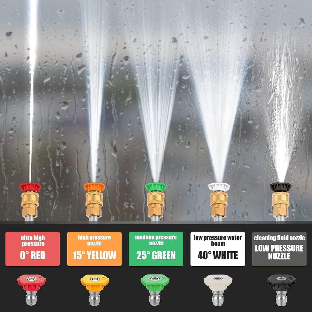 4200PSI Pressure Washer 4.0GPM Gas Power Washer 212CC Gas Powered Washing Machine Commercial High Pressure Washer with 25ft Hose&5 Nozzles for Patio Garden Yard Vehicle,EPA/CARB/ETL (SN98-4200PSI)