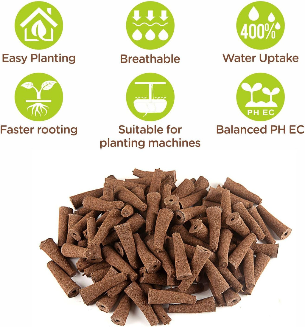 50 Piece Hydroponic Pods Kit: Grow Anything with 50 Grow Sponges, Easy to Use for Indoor for Hydroponic Indoor Garden System, 50 Grow Sponges, 1pc Tweezer
