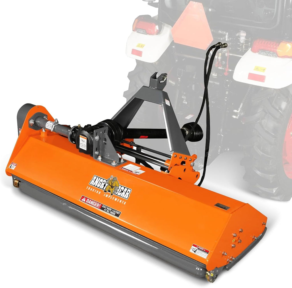 72'' PTO Flail Mower with Hydraulic Side Shift 3 Point 45-85hp, NAM72H