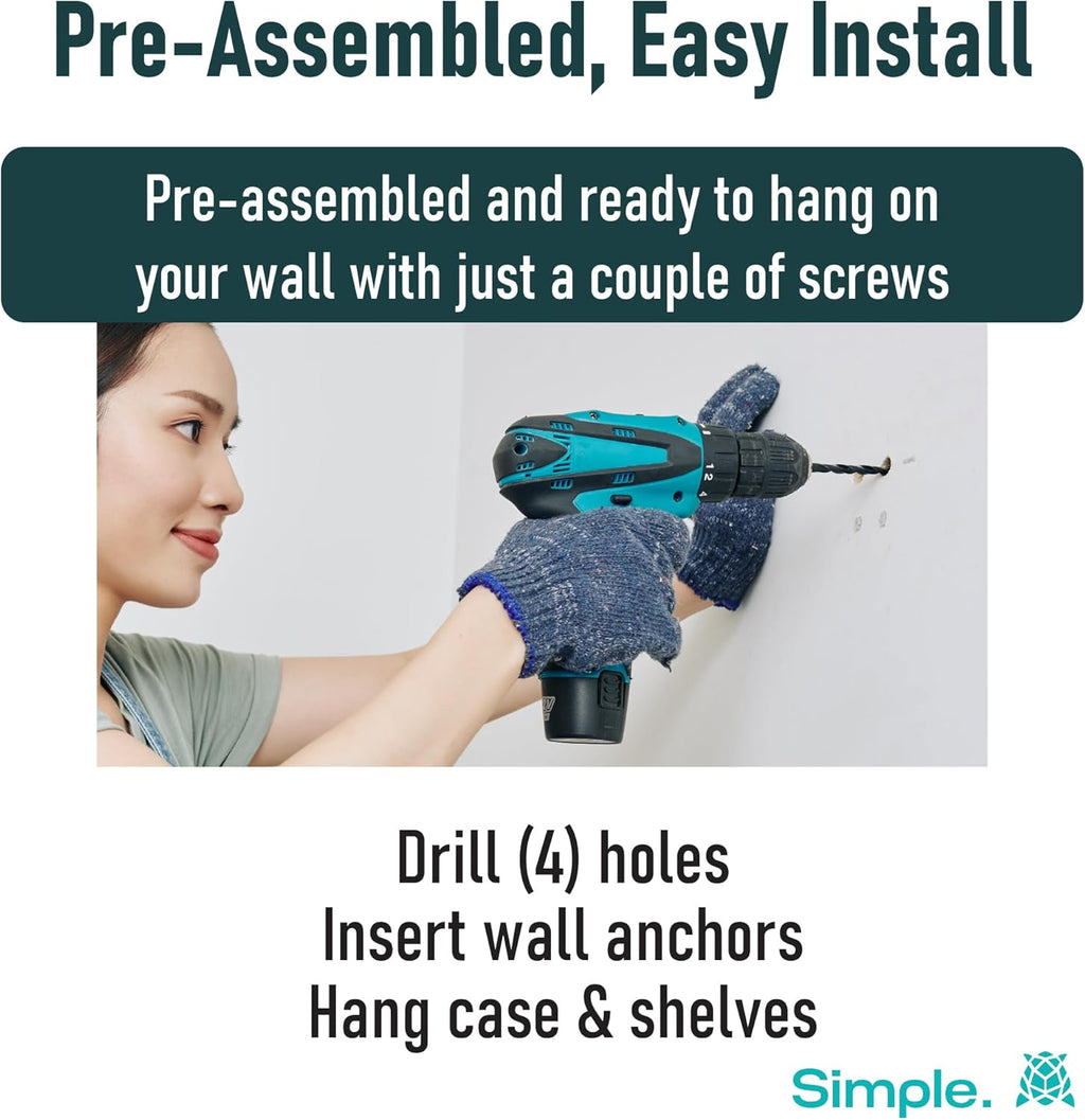 Urban Garden Decor with Pots Included, Hanging Planters for Indoor Outdoor Plants, Hanging Flowerpots, Wall Hanging Plant Holder Window Plant Shelves (Stone Gray, Combo)