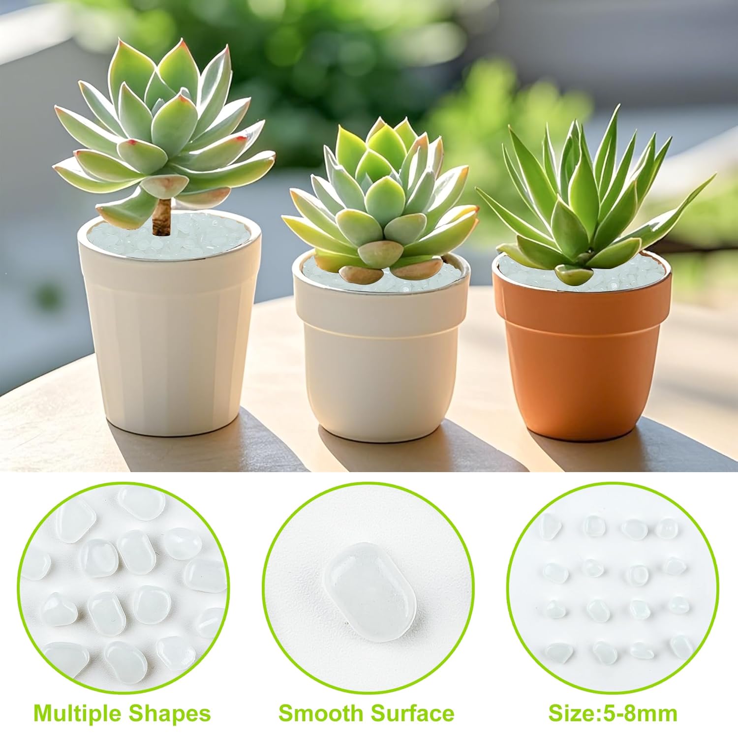 200pc Glow in The Dark Rocks Outdoor White Rocks for Landscaping Glow in The Dark White Stones Glowing Rocks Glow Pebbles for Garden Luminous Stones Glowing Stones for Walkway,White