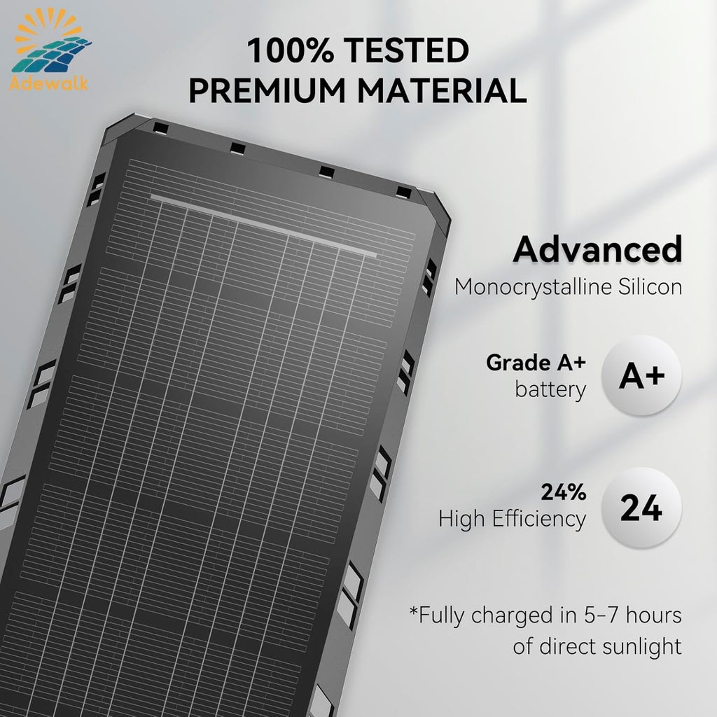 5000W Solar Lights Outdoor - 7000K LED Solar Street Lights Outdoor with Motion Sensor and Remote Control, IP66 Waterproof, Dusk to Dawn for Yard, Patio, 2 Pack