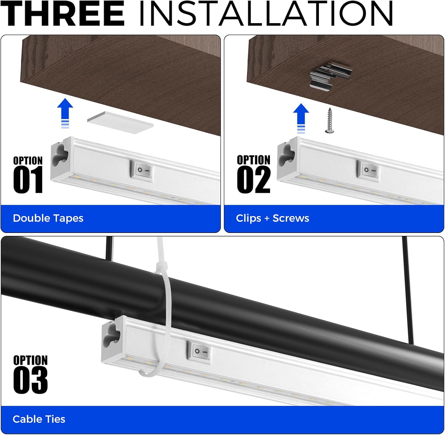Barrina T5 Grow Lights for Indoor Plants, 4FT 160W (8 X 20W) Full Spectrum Grow Light with Separate Switch, Linkable Grow Lamp, Indoor Plant Lights for Growth, Plug and Play, 5000K, 8 Packs