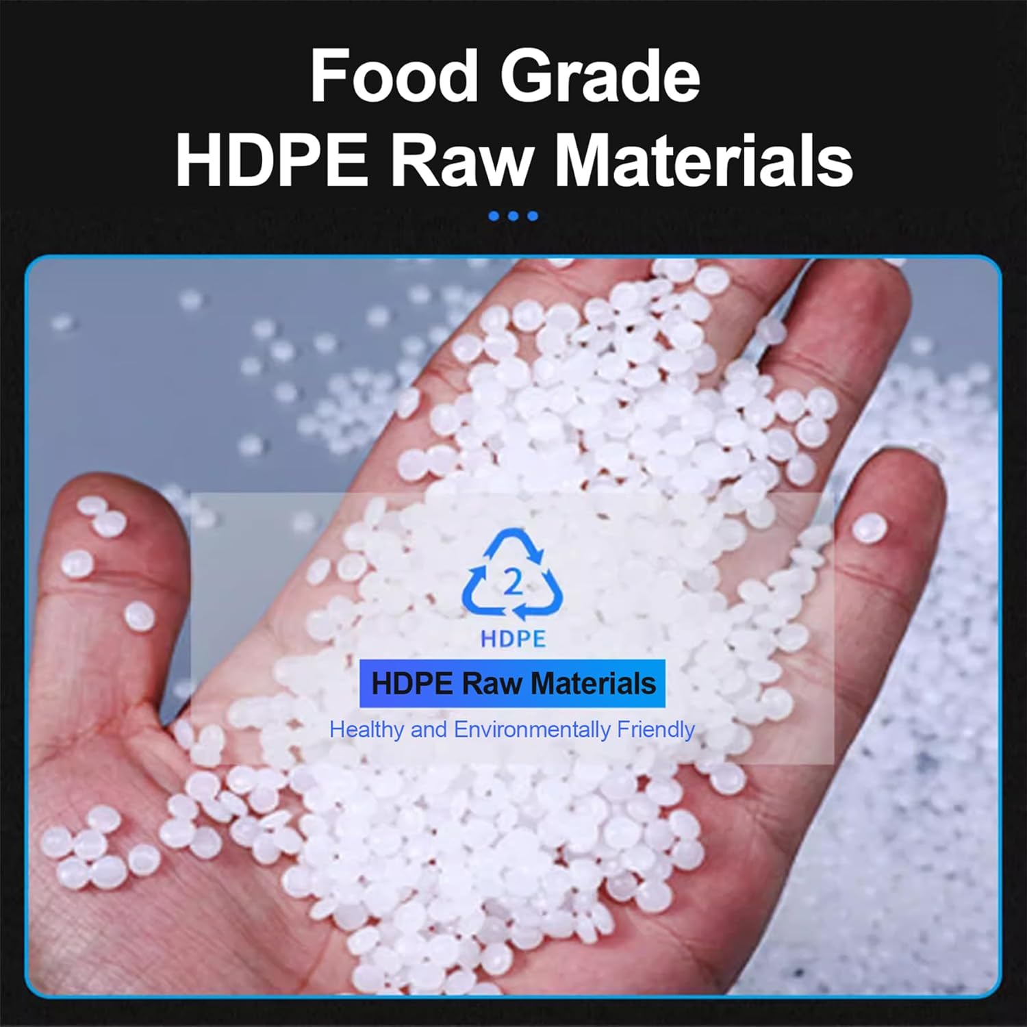 Large Capacity Water Container with Spigot Hose, Portable Water Storage Tank 52.8 Gallon No Leakage Camping Water Carrier for Emergency Vehicle Car Outdoor Hiking Picnic(Size:200L/52.8Gal)