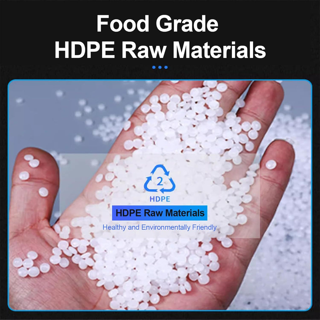 Water Storage Container with Spigot Hose, 52.8 Gallon Portable Water Tank Thick Water Dispenser Carrier Heavy Duty Water Bucket for Hiking Picnic Vehicle Outdoor Emergency(Size:50L/13.2Gal)