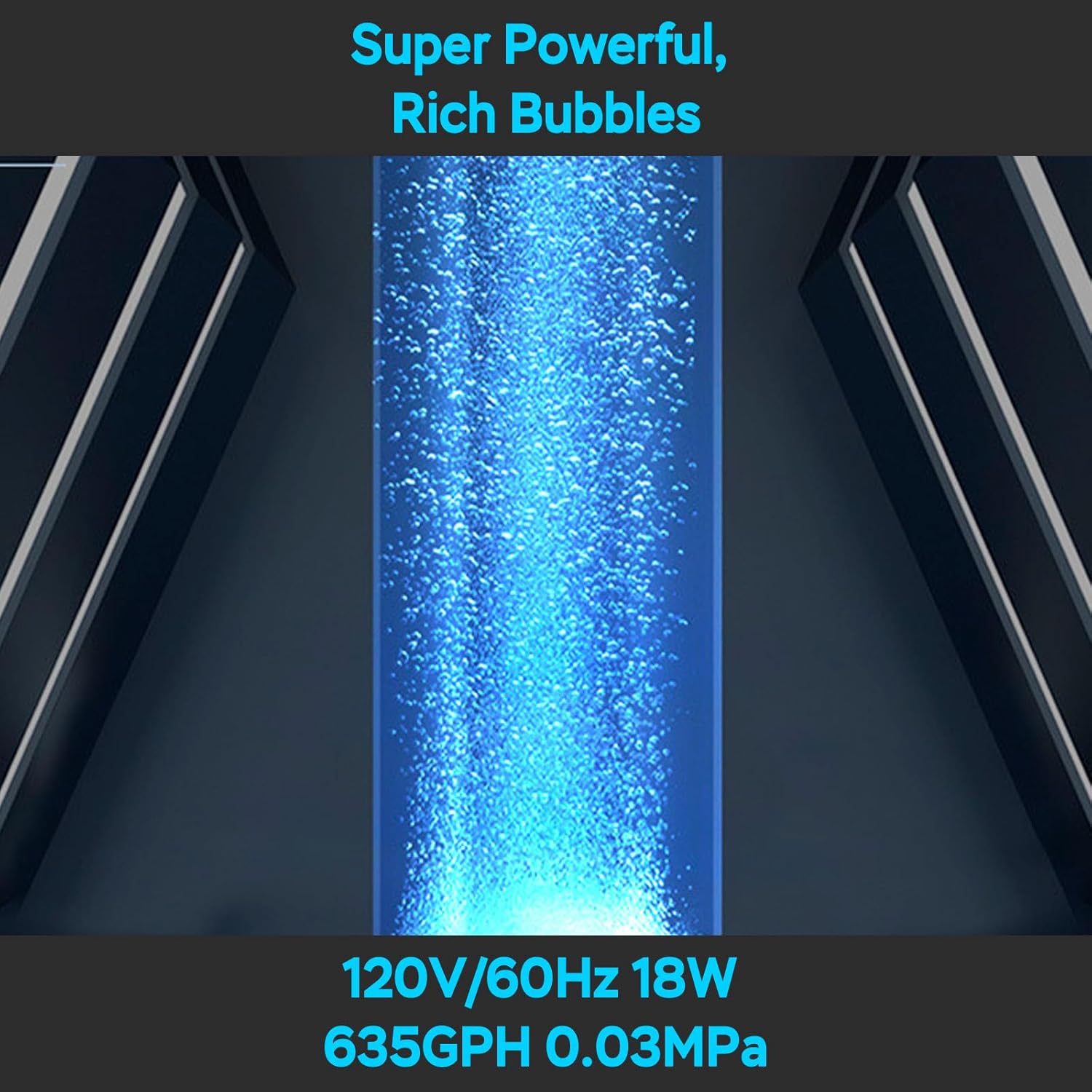 AquaMiracle Linear Air Pump, 635/950/1600/4000GPH Pond Bubbler Septic Air Pump, Energy-Efficient Pond Aerator for Outdoor Ponds, Aquariums, Hydroponics, Waste Treatment